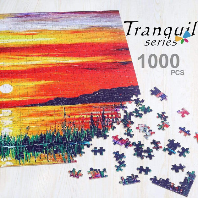  Moruska Puzzles for Adults 1000 Pieces Wooden Jigsaw