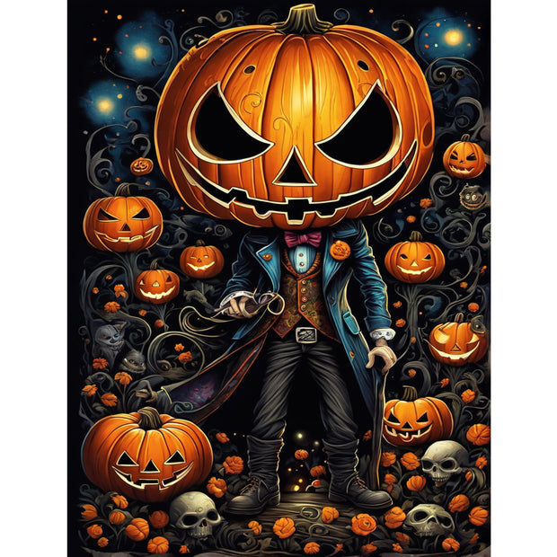 Ingooood Jigsaw Puzzle 1000 Pieces- jack-o'-lantern - Entertainment Toys for Adult Special Graduation or Birthday Gift Home Decor