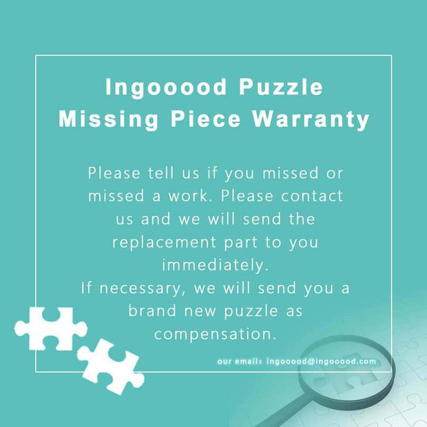 Ingooood Jigsaw Puzzle 1000 Pieces- DAMIAN - Entertainment Toys for Adult Special Graduation or Birthday Gift Home Decor