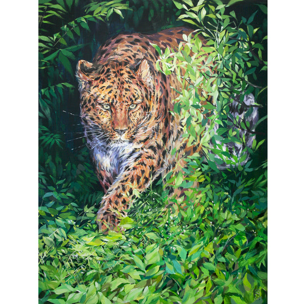Ingooood Jigsaw Puzzle 1000 Pieces- THE OWNER OF THE TAIGA IS THE FAR EASTERN LEOPARD - Entertainment Toys for Adult Special Graduation or Birthday Gift Home Decor - Ingooood jigsaw puzzle 1000 piece