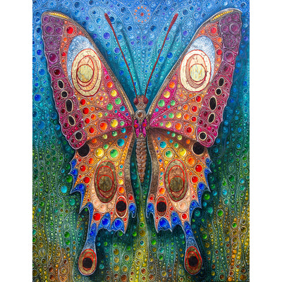 Ingooood Jigsaw Puzzle 1000 Pieces- TROPICAL BUTTERFLY - Entertainment Toys for Adult Special Graduation or Birthday Gift Home Decor