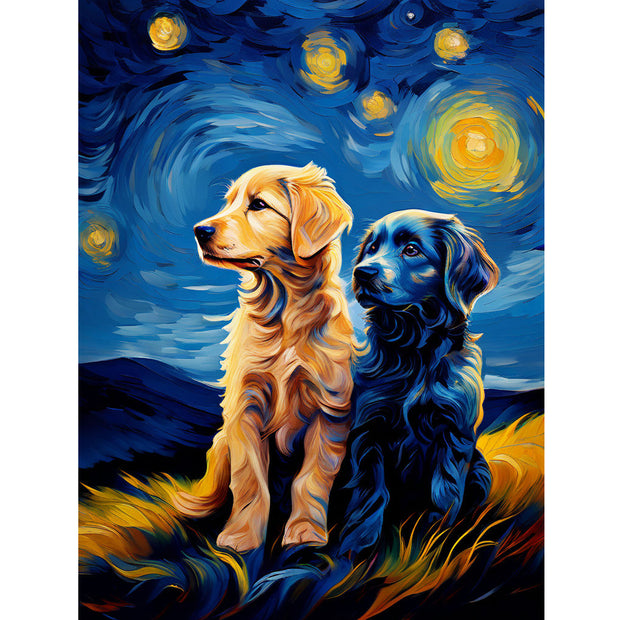 Ingooood Jigsaw Puzzle 1000 Pieces- Waiting Under the Stars - Entertainment Toys for Adult Special Graduation or Birthday Gift Home Decor