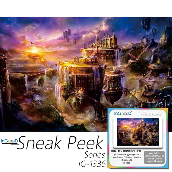 Ingooood-Jigsaw Puzzle 1000 Pieces-Sneak Peek Series-Ghost World_IG-13