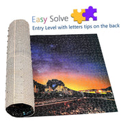 Ingooood-Jigsaw Puzzle 1000 Pieces-Sneak Peek Series-Night Sky Train - Ingooood